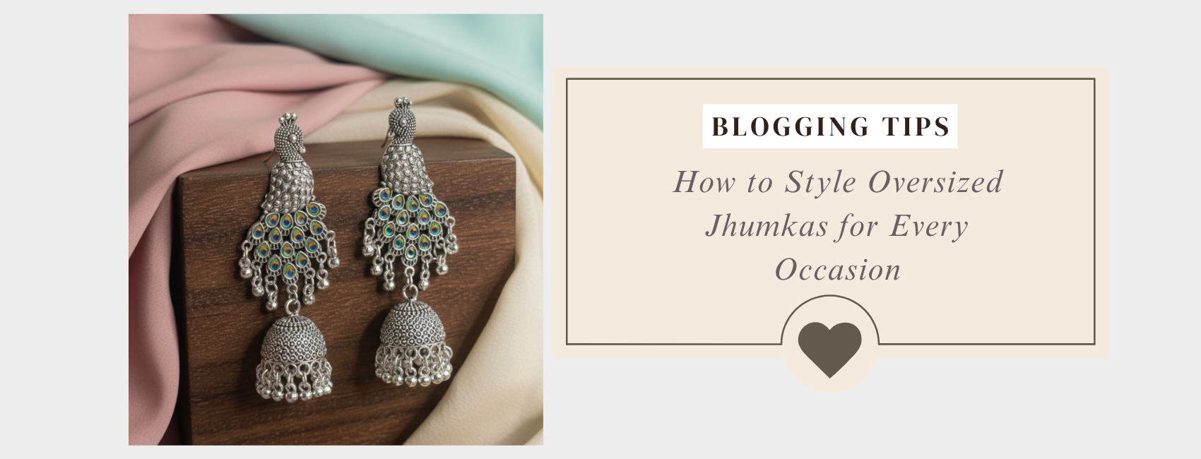 How to Style Oversized Jhumkas for Every Occasion