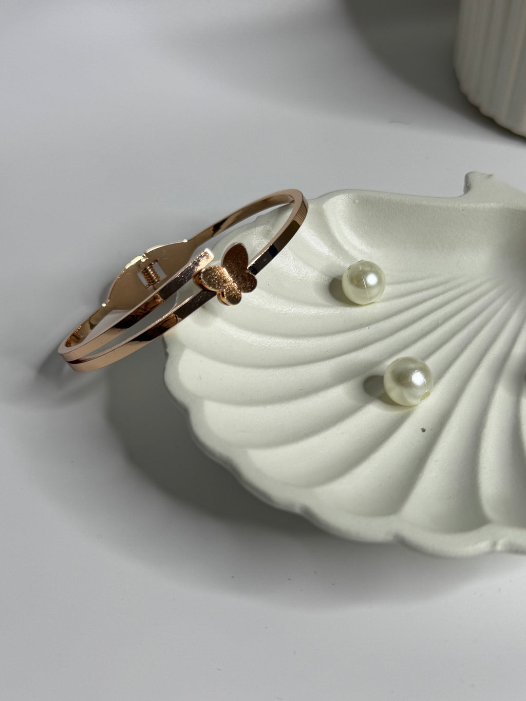 Butterfly Accent Anti-Tarnish Bracelet