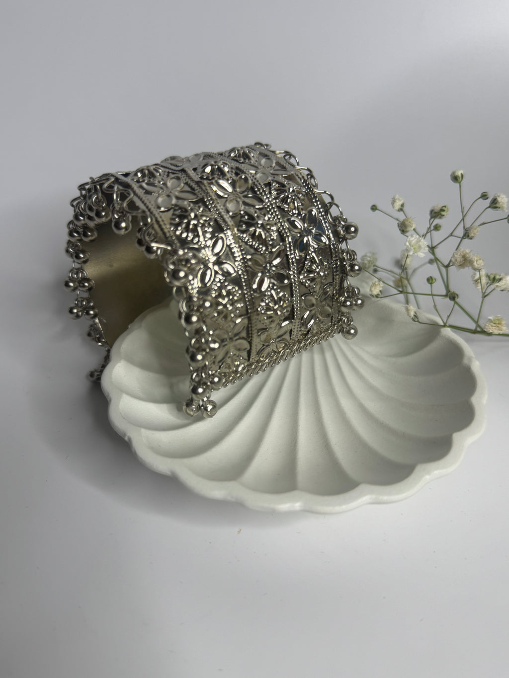 Embossed Panel Oxidised Bracelet