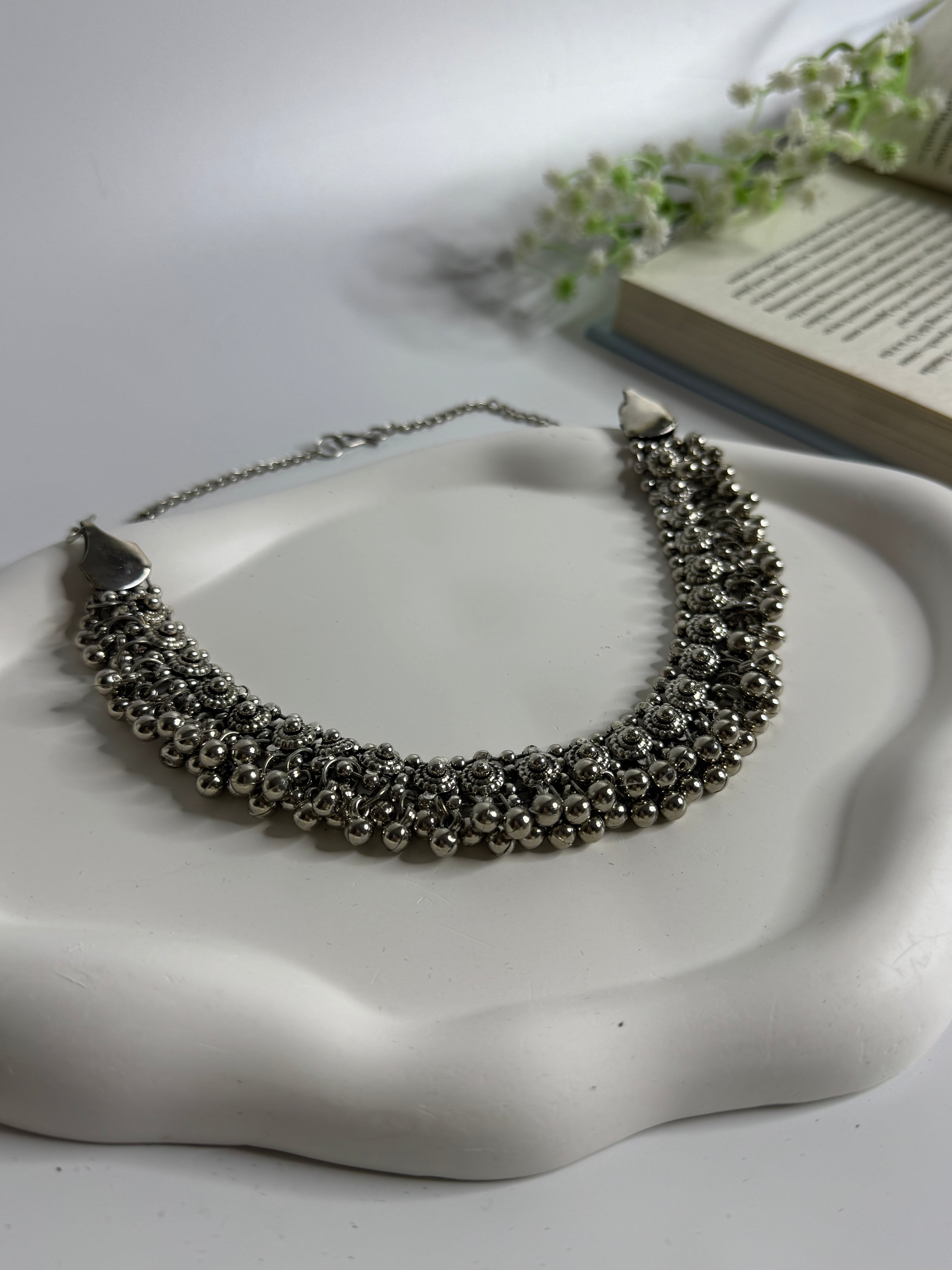 Layered Oxidised Necklace