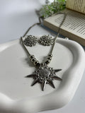 Surya Oxidised Necklace Set