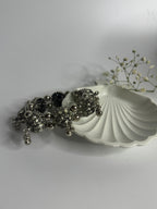 Jhumki Accent Oxidised Bracelet Silver