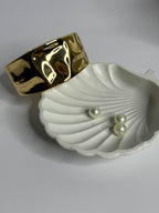 Bold Gold Cuff Anti-Tarnish Bracelet