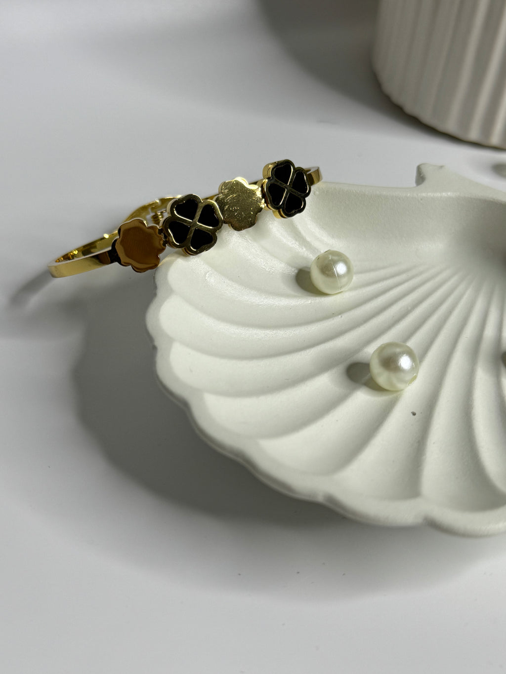 Black Charm Anti-Tarnish Bracelet