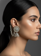 Maharani Stone Bahubali Jhumki