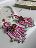 Handmade Loop Fringe Earrings