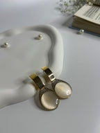 Sleek Arc Statement Hoops