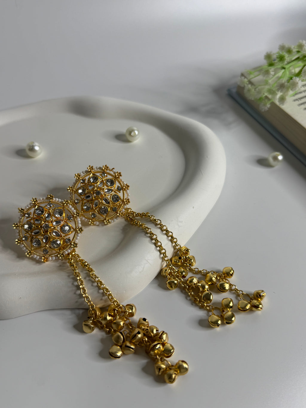 Kashmiri Chain Jhumki Drops