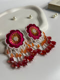 Handmade Blossom Drop Earrings