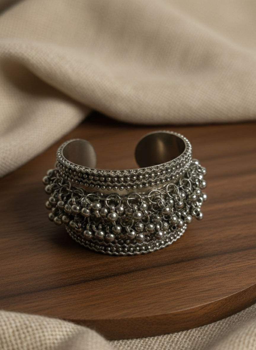 Multi-Layer Bead Oxidised Bracelet