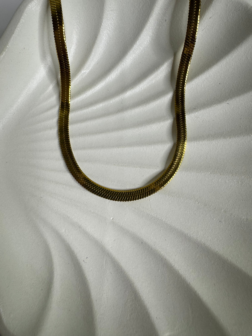 Classic Gold Snake Chain Necklace