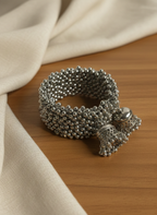 Dense Bead Oxidised Bracelet