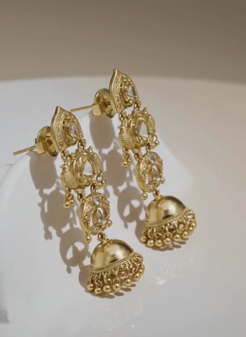 Ethnic Statement Jhumki Earrings