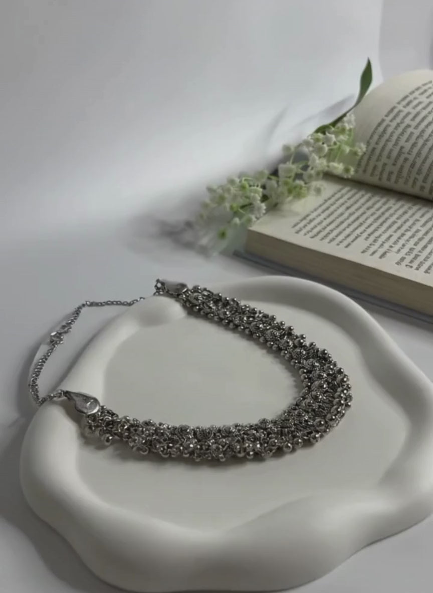 Layered Oxidised Necklace