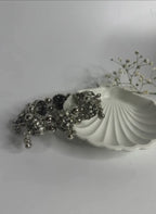 Jhumki Accent Oxidised Bracelet Silver