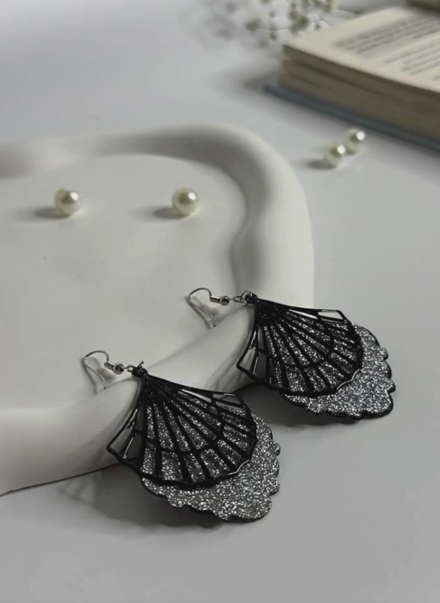 Heritage Fan Drop Earrings