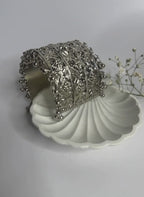 Embossed Panel Oxidised Bracelet