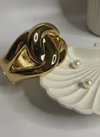 Interlock Twist Anti-Tarnish Bracelet